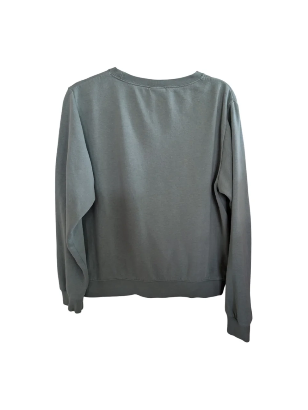 Nike Sportswear Green Womens Size S Spellout Logo Gold Glitter Fleece Sweatshirt
